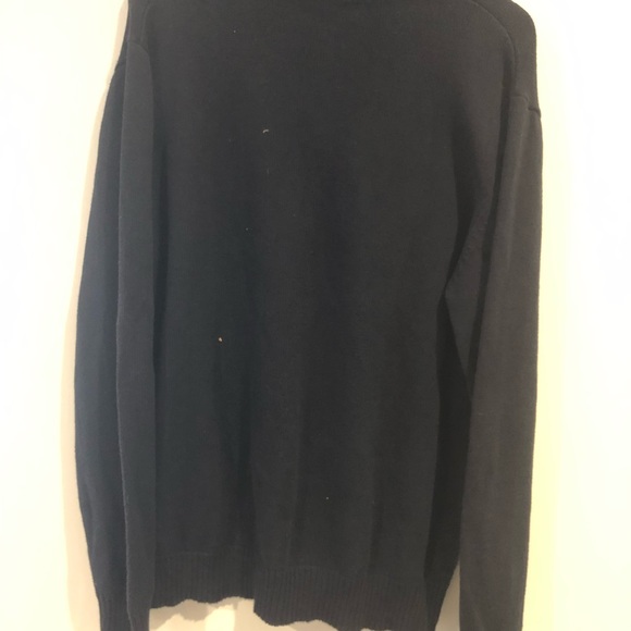 US Polo Assn Mens Sweater Pullover L 1/4 Zip Heavy - Picture 5 of 5